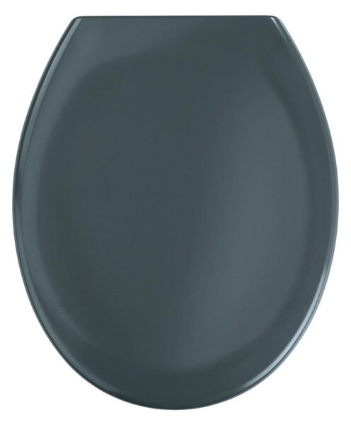 Capac WC Wenko Premium Ottana, 45,2 x 37,6 cm, gri închis