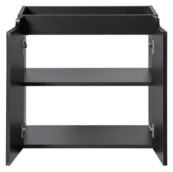 Comad Nova Black dulap 60x39x57 cm sub chiuveta pe perete negru NOVA BLACK D2 82-60-2D