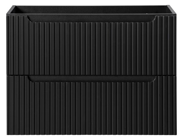 Comad Nova Black dulap 80x39x57 cm sub chiuveta pe perete negru NOVA BLACK D2 82-80-2S