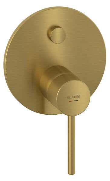 Kludi Bozz baterie cadă-duș ascuns auriu 38759N076