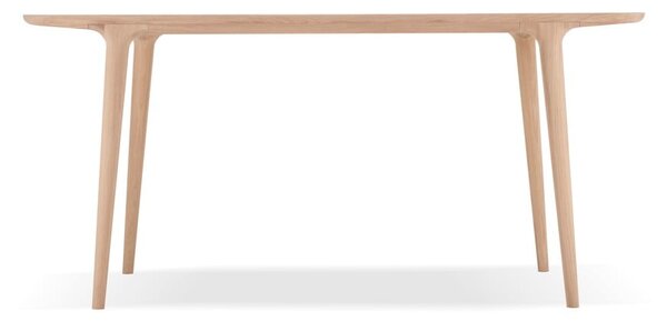 Masă de dining din lemn de stejar 90x160 cm Fawn - Gazzda