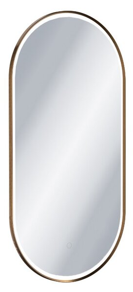 Excellent Corido oglindă 50x100 cm oval cu iluminare cu covoraș de încălzire DOEX.CO100.050.CB