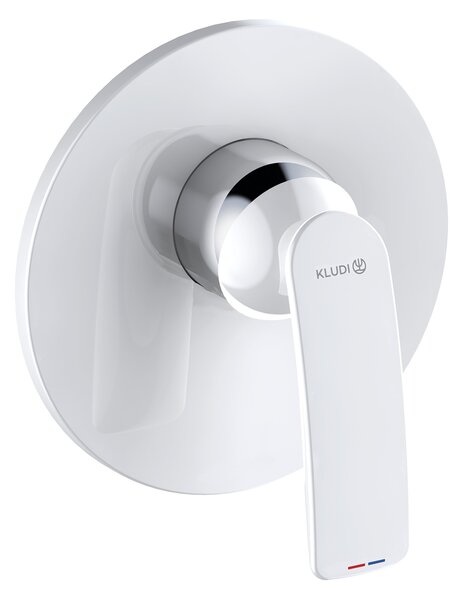 Kludi Balance baterie de duș ascuns alb 527559175