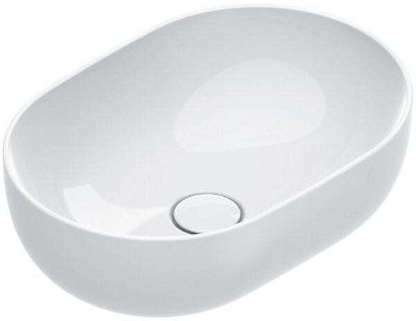 Catalano Sfera lavoar 50x35 cm ovale de blat alb luciu 0522500001