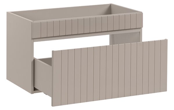Comad Iconic Cashmere dulap 80x46x46 cm sub chiuveta pe perete bej ICONIC CASHMERE 82-80-D-1S