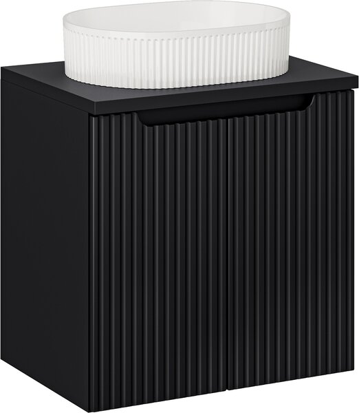 Set dulap Comad Nova Black NOVA BLACK D2 82-60-2D, lavoar Comad Beyond BEYOND 5 WHITE ( E-6564 ), NOVA BLACK B 89-60