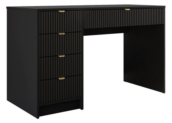 Birou Comfivo Papilio, Negru, MDF, PAL laminat, 76x120x55cm, 33.5 kg