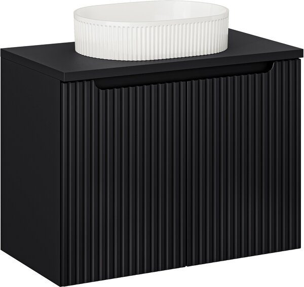 Set dulap Comad Nova Black NOVA BLACK D2 82-80-2D, lavoar Comad Beyond BEYOND 5 WHITE ( E-6564 ), NOVA BLACK B 89-80