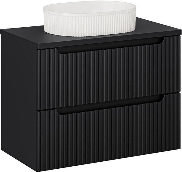Set dulap Comad Nova Black NOVA BLACK D2 82-80-2S, lavoar Comad Beyond BEYOND 5 WHITE ( E-6564 ), NOVA BLACK B 89-80