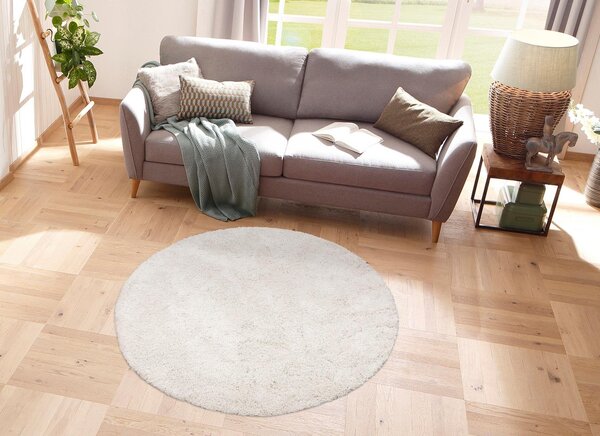 Covor Desner rotund bej Ø 190 cm