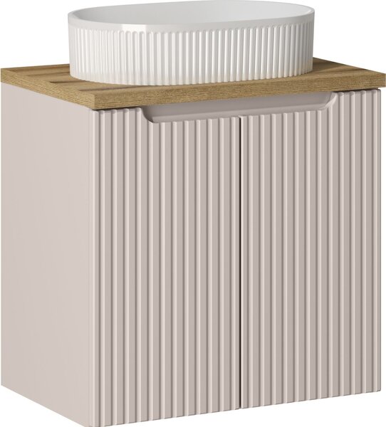 Set dulap Comad Nova Cashmere NOVA CASHMERE 82-60-2D, lavoar Comad Beyond BEYOND 5 WHITE ( E-6564 ), NOVA OAK A 89-60