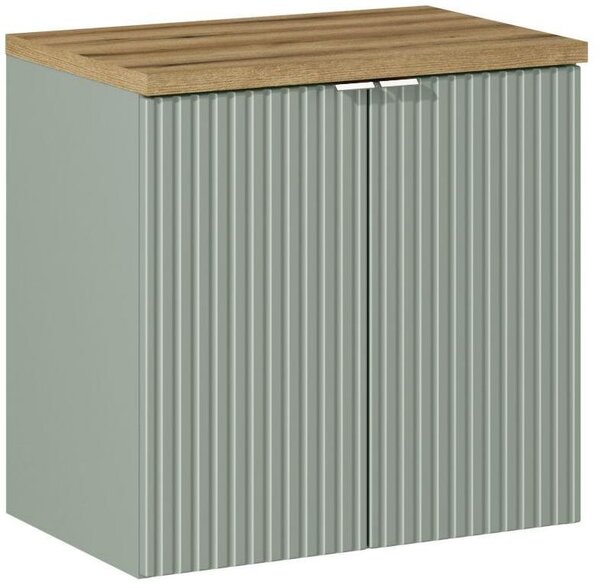 Set dulap Comad Line Reed Green LINE REED GREEN D 82-60-2D, blat Comad Nova Oak NOVA OAK A 89-60