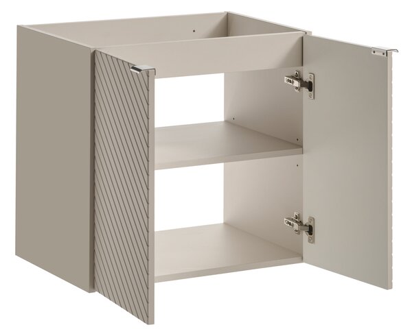Comad Viva Cashmere dulap 60x39x57 cm sub chiuveta pe perete bej VIVA CASHMERE 82-60-2D