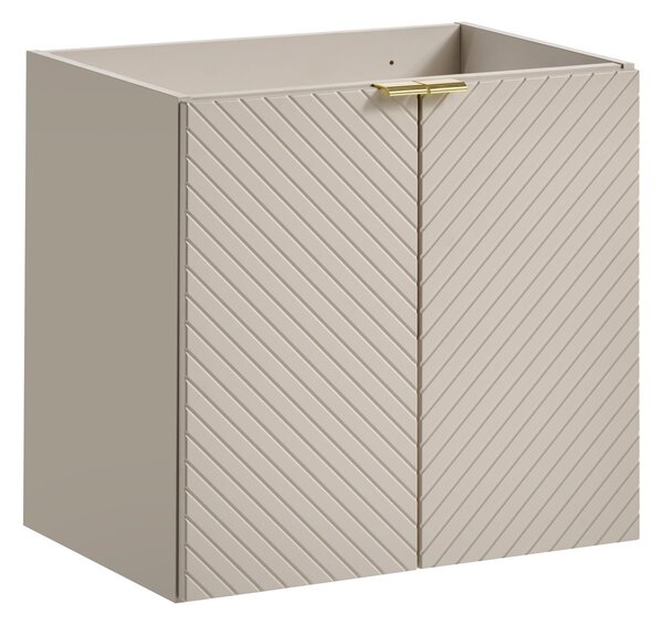 Comad Viva Cashmere dulap 60x39x57 cm sub chiuveta pe perete bej VIVA CASHMERE 82-60-2D