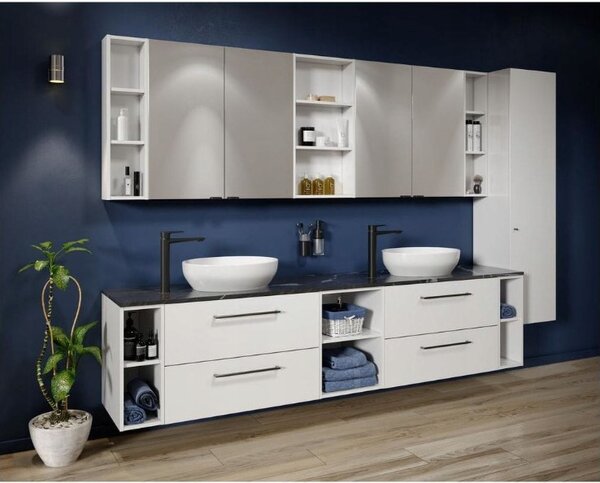 Cersanit Larga, maner design pentru dulap, negru, S599-0145