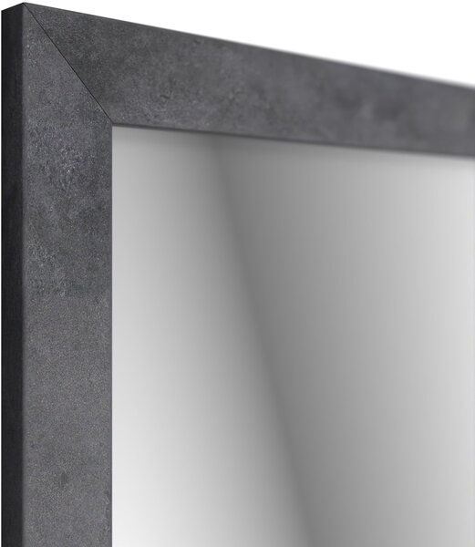 Styler Kiruna oglindă 47x127 cm dreptunghiular grafit LU-12442