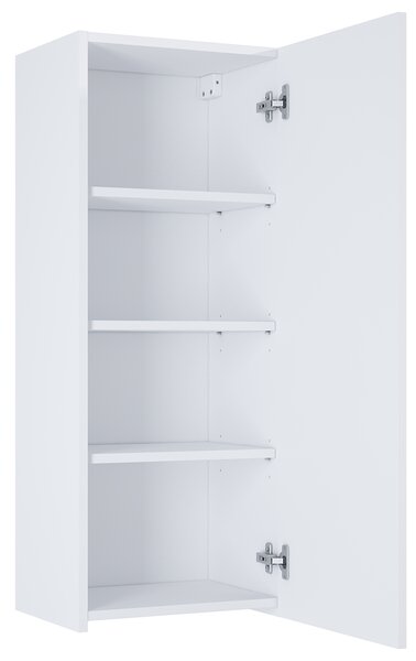 Roca Extra dulap 40x21.6x80 cm laterala pe perete alb A857958806