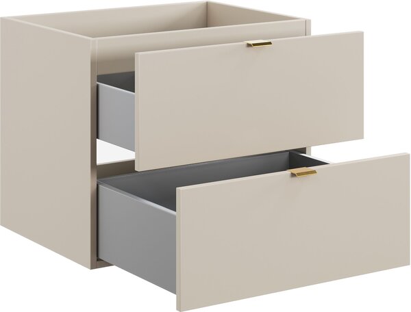 Comad Dalia Cashmere dulap 60x46x50 cm sub chiuveta pe perete bej DALIA CASHMERE 82-60-46-2S
