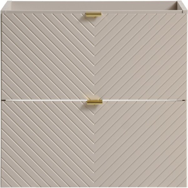 Comad Viva Cashmere dulap 60x39x57 cm sub chiuveta pe perete bej VIVA CASHMERE 82-60-2S