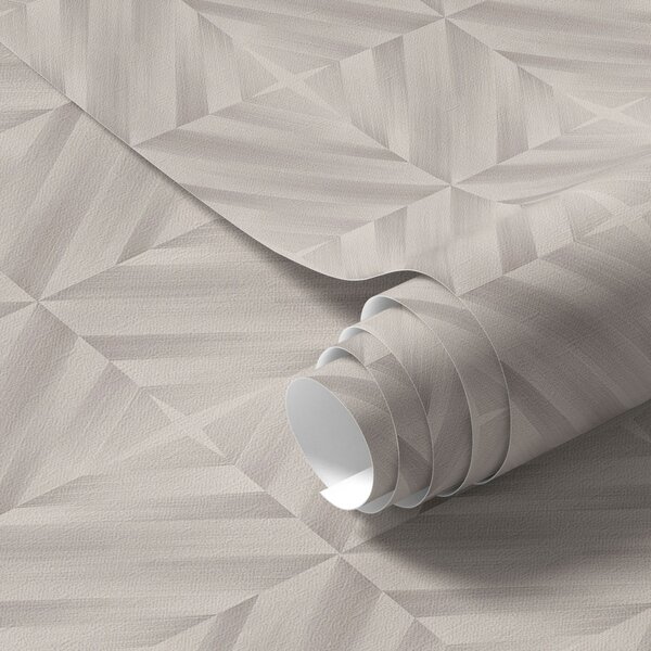 Tapet Pătrate luminoase cu linii diagonale moi care se intersectează, Tapet abstract, a00984 : Uwalls.ro