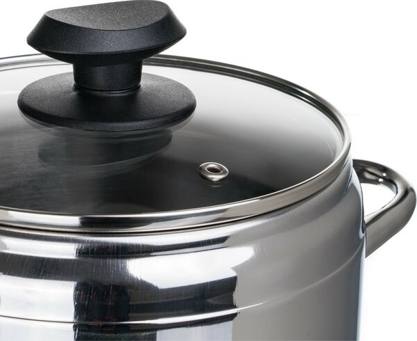 Oală sub presiune Banquet AXIO cu capac din sticlă, 5 l