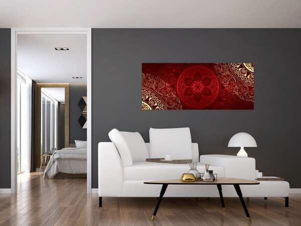 Tablou - Mandale aurii (120x50 cm)