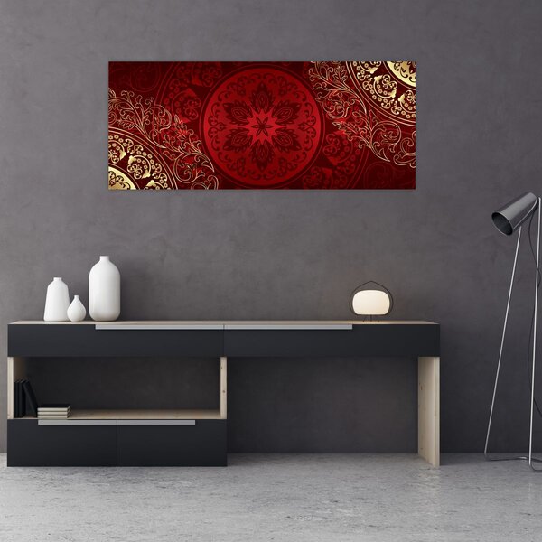 Tablou - Mandale aurii (120x50 cm)