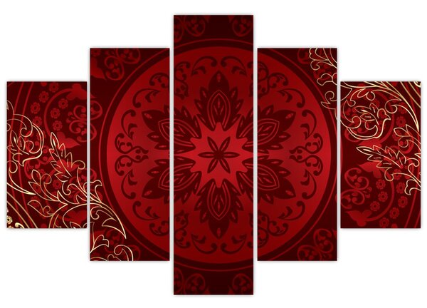 Tablou - Mandale aurii (150x105 cm)