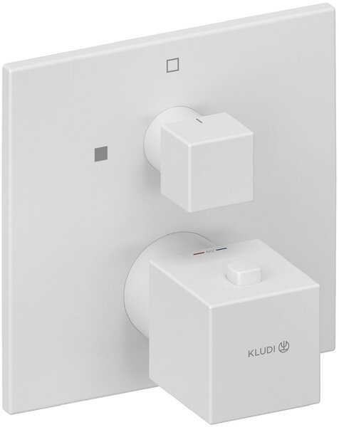 Kludi Decus baterie de duș ascuns cu termostat alb 548855375