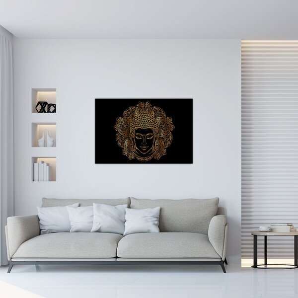 Tablou - Buddha auriu (90x60 cm)