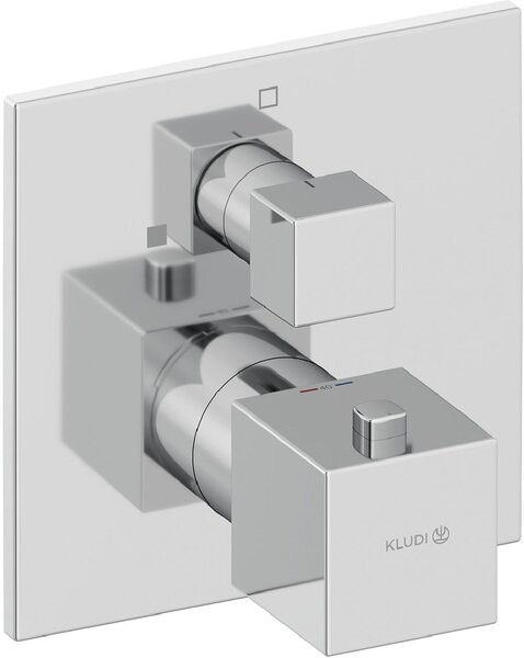 Kludi Decus baterie de duș ascuns cu termostat crom 548850575