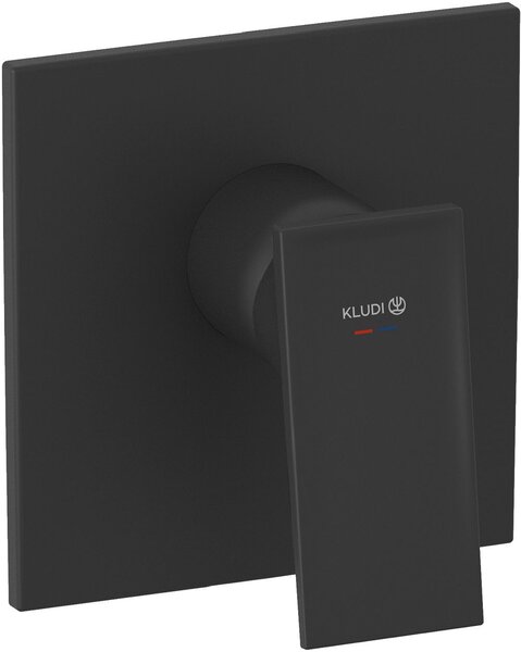 Kludi Decus baterie de duș ascuns negru 547553975