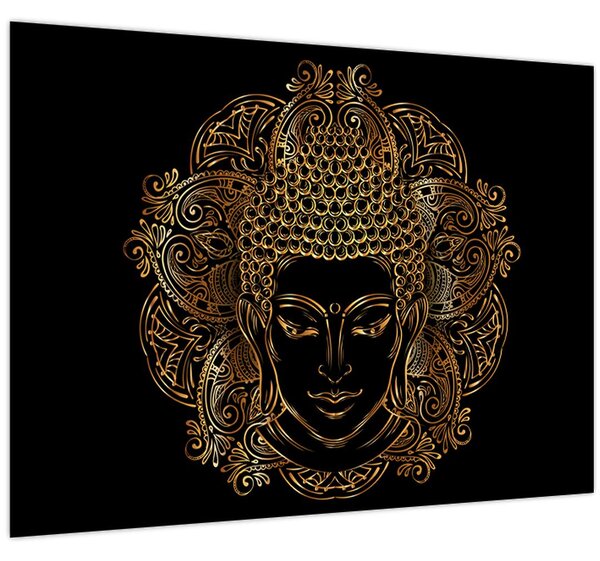 Tablou - Buddha auriu (70x50 cm)