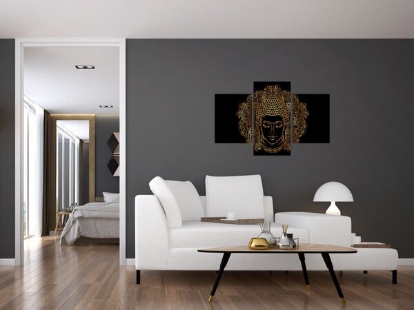 Tablou - Buddha auriu (90x60 cm)