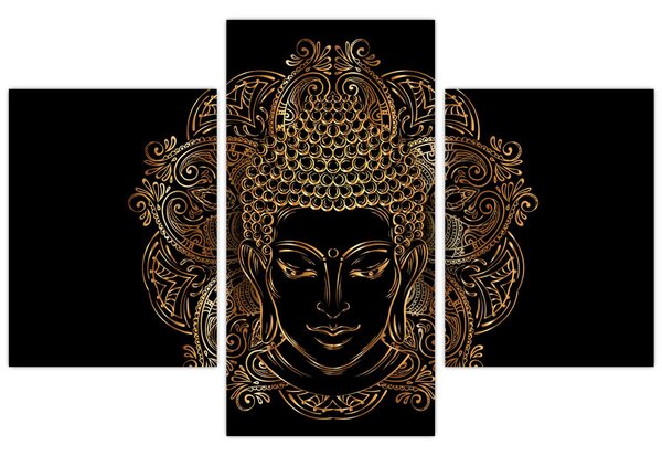 Tablou - Buddha auriu (90x60 cm)