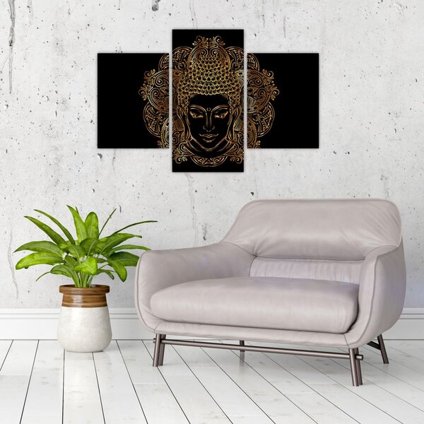 Tablou - Buddha auriu (90x60 cm)