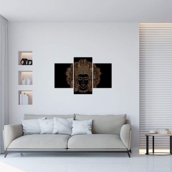 Tablou - Buddha auriu (90x60 cm)