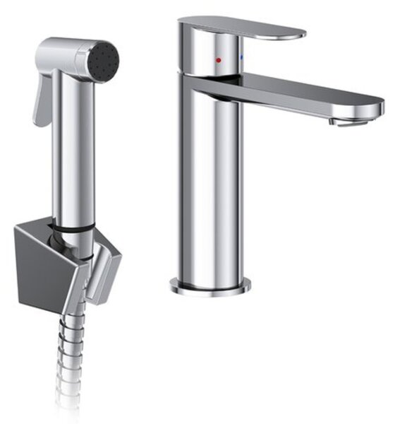 Ravak Chrome II baterie lavoar cu duș bideu stativ crom X070450