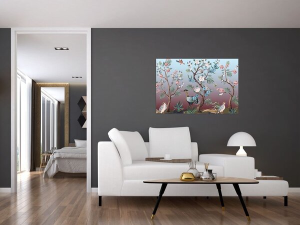 Tablou - Parcul Păsărilor (90x60 cm)