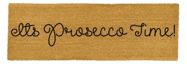 Covoraș intrare din fibre de cocos lung Artsy Doormats Prosecco Time, 120 x 40 cm