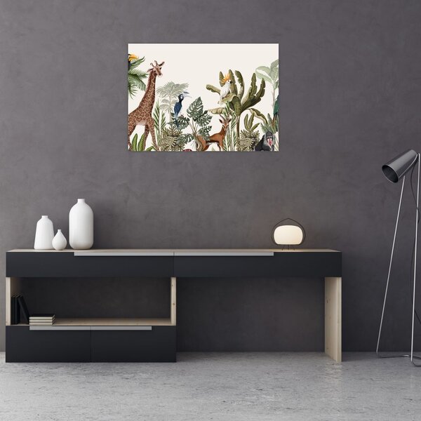 Tablou - Locuitorii africii (70x50 cm)