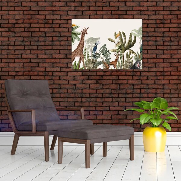 Tablou - Locuitorii africii (70x50 cm)