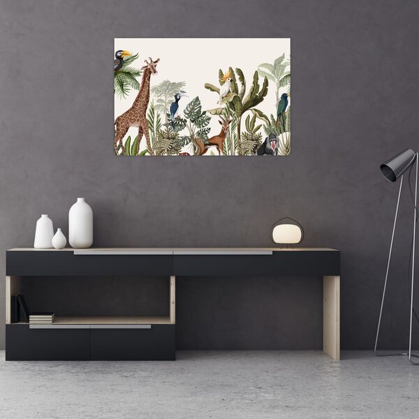 Tablou - Locuitorii africii (90x60 cm)