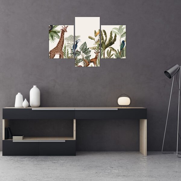 Tablou - Locuitorii africii (90x60 cm)