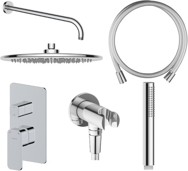 Set cap de duș Oltens Sondera 37002100, baterie cadă-duș Oltens Hadsel 34108100, 39400100, 37102100, 39304100, 37200100