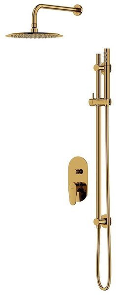 Cersanit Inverto set de duș ascuns auriu S952-007