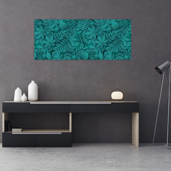 Tablou - Frunze (120x50 cm)