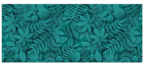 Tablou - Frunze (120x50 cm)