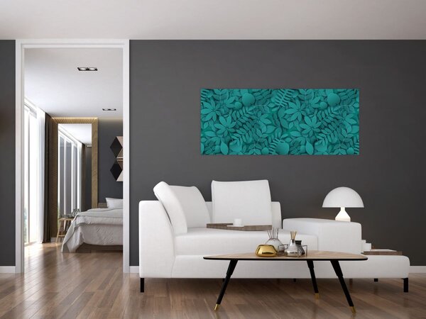 Tablou - Frunze (120x50 cm)