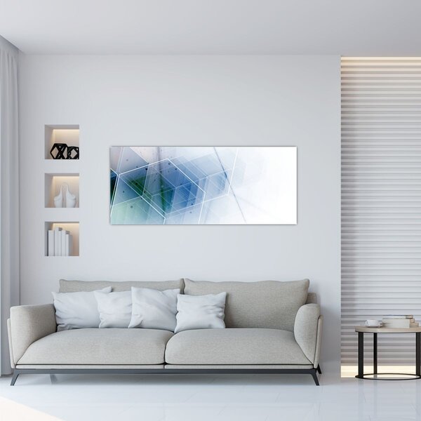 Tablou - Figuri geometrice (120x50 cm)